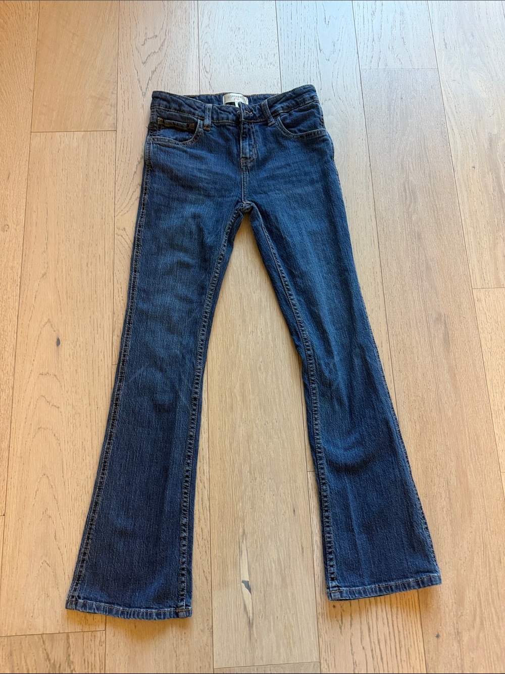 Shyanne Dark Blue Bootcut Girls 14 Jeans